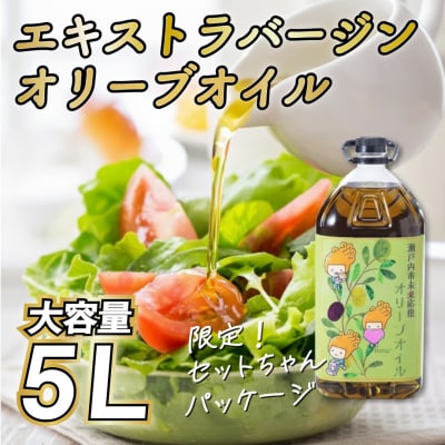 エキストラバージン オリーブオイル 大容量 5L ふるさと納税限定品[No.5735-1831]