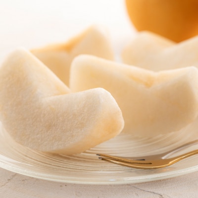 新高梨 3～6玉 青秀以上 合計約4.0kg 岡山県産 化粧箱入り [No.5735-1798]