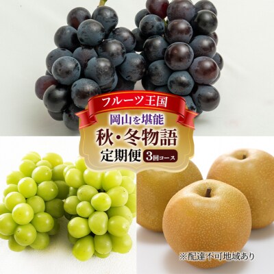 【2026年先行受付】フルーツ王国 岡山を堪能 定期便 3回コース [No.5735-1907]