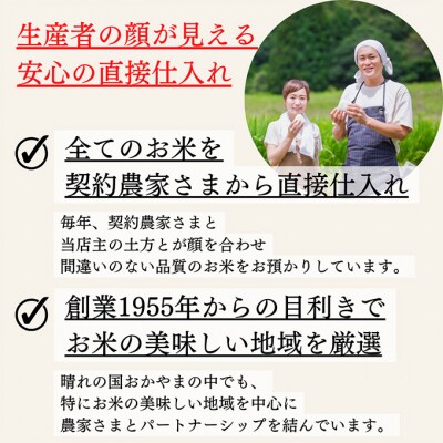 定期便 6ヶ月 令和7年産 お米 5kg×2袋 特A 岡山県 瀬戸内市産[No.5735-1811]