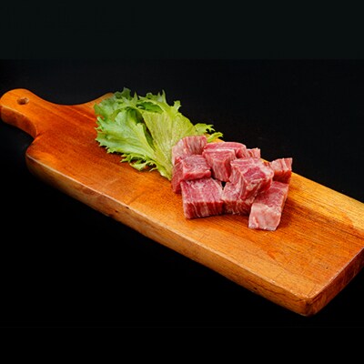 奈義和牛 サイコロ ステーキ 300g (150g ×2) 和牛 岡山 [No.5735-2030]