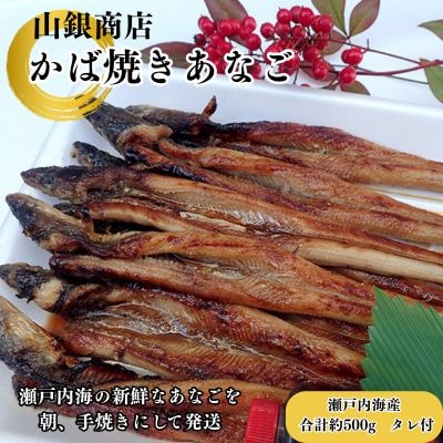  山銀商店 かば焼き あなご (合計約500g)  [No.5735-0707]