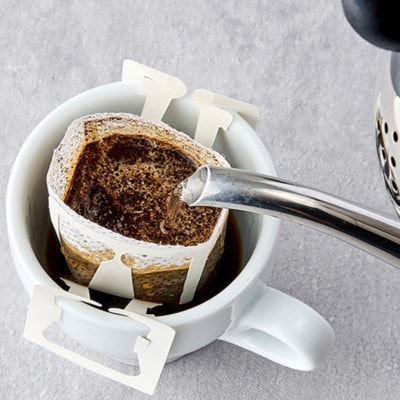 ドリップバッグ カフェインレスコーヒー シングル 深煎り(粉)30個入り