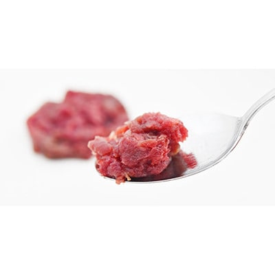 小諸産　冷凍 鹿肉ミンチトレー2個セット(450g×2)(犬用/猫用)