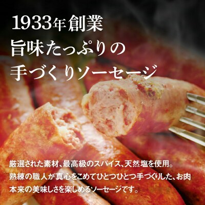 4種ソーセージ詰め合わせ(S-1)保存料不使用【580002】