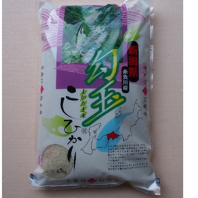 【毎月定期便】新潟県産コシヒカリ『勾玉米』5kg全6回