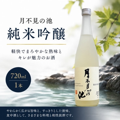 糸魚川地酒 月不見の池 純米吟醸　720ml×1本