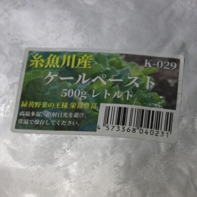 【セット品】ケール入り豆腐2丁・ケールペースト500g1パック
