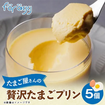 たまご屋さんの贅沢たまごプリン 5個入り