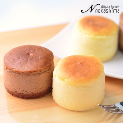チーズとショコラのスフレセット