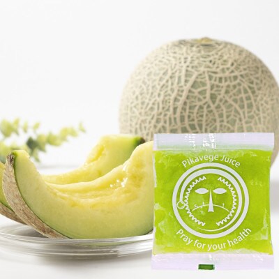 国産メロン100%ジュースとピカイチ野菜くん定番のにんじんりんごレモンジュース　18パック入り