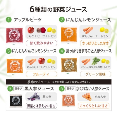 無添加コールドプレスの人参ジュース中心!ファスティング・ジュースクレンズ 半日プチ断食セット