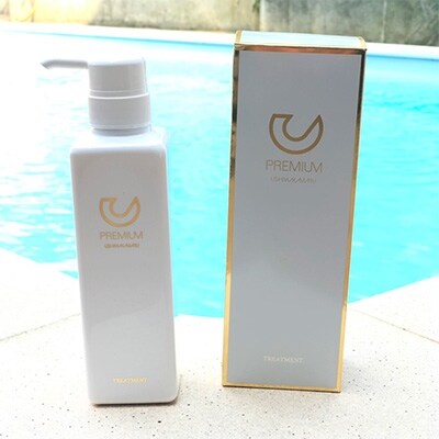 【美容室取扱品】USHIWAKAMARU PREMIUMシャンプー385ml&トリートメント385g