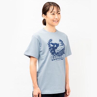 「HIROTTON×函南コラボTシャツ」青・Sサイズ