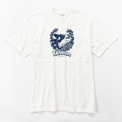 「HIROTTON×函南コラボTシャツ【ペア】」(白・Lサイズ:青・Sサイズ 各1枚)