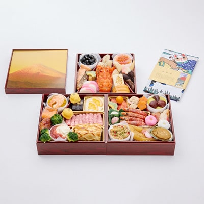 おせち和洋三段重「吉祥富士」
