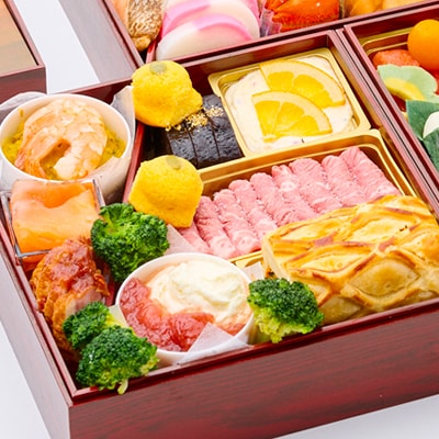 おせち和洋三段重「吉祥富士」