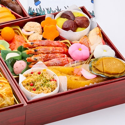 おせち和洋三段重「吉祥富士」