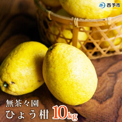 <無茶々園のひょう柑　10kg>　果物　フルーツ　柑橘　愛媛　期間限定
