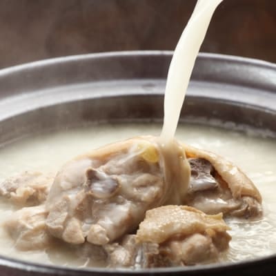  博多若杉 牛もつ鍋&水炊きセット(各4～5人前)