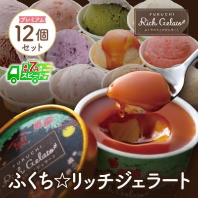ふくち☆リッチジェラート プレミアム(12個セット)