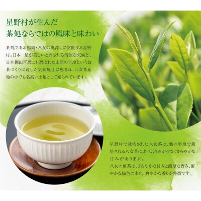 八女星野 上級茶詰合せ(計200g)