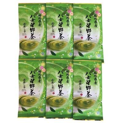 八女星野 深蒸し茶(6本詰め)