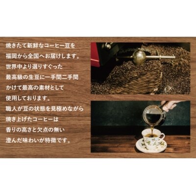 【粉】豆香洞 福智ブレンド&旬のこだわりコーヒーセット