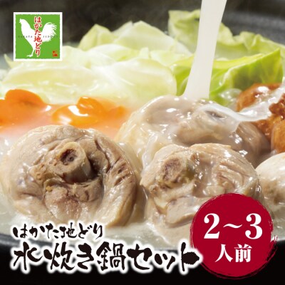 はかた地どり 水炊き(2～3人前)