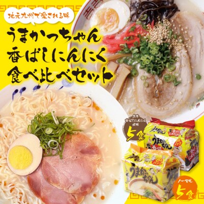 うまかっちゃん 熊本香ばしにんにく風味食べ比べセット(5食×2)