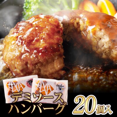 どっちのハンバーグ!?デミグラスソース20個セット