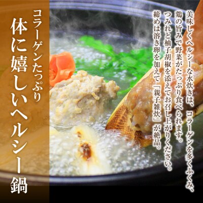 おどろきっちん 博多水炊き(はかた地どり切り身・つみれ) セット4~6人前