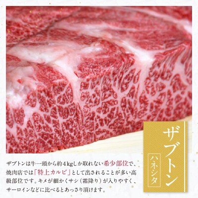 おどろきっちん 博多和牛ザブトンと肩ロース芯スライス(600g)