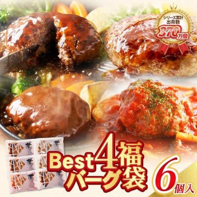 Best4 ハンバーグ 6個セット