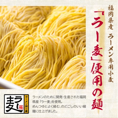 《先行受付》【4～8月発送】福岡県産ラー麦 ざるらーめん