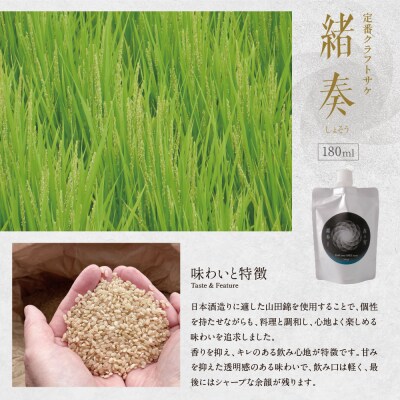 【訳あり】牛もつ鍋(2人前×2セット)&クラフトサケ「緒奏」(180ml)セット