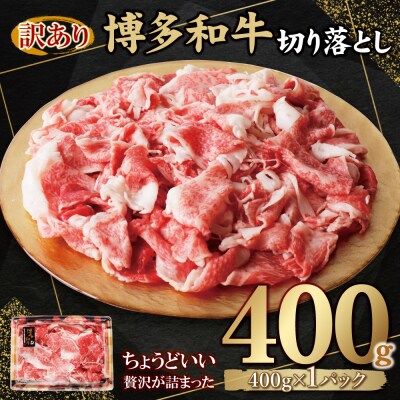 【訳あり】博多和牛 切り落とし 400g