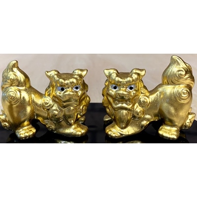 金箔狛犬(一対)2223-1
