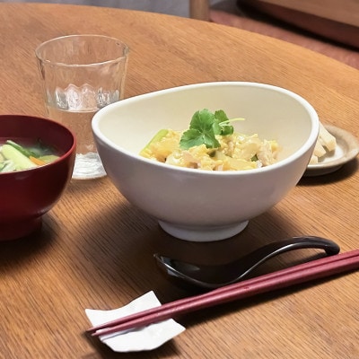 【瀬戸焼】インフィニティ ボウル#3 ホワイト【セラミック・ジャパン】