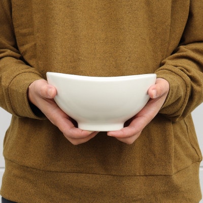 【瀬戸焼】インフィニティ ボウル#3 ホワイト【セラミック・ジャパン】