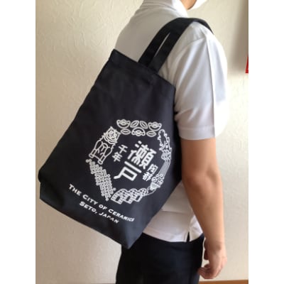 いいもんせともんポロシャツ【ホワイトLLサイズ】+トートバッグセット