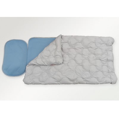 キャンピングカー専用寝具『hulu hulu』　ライトブルー　Air Flake(R)使用　日本製