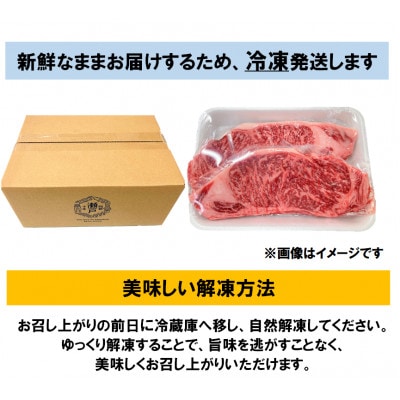 瀬戸山麓牛ロースステーキ2枚(1枚約200g×2枚)