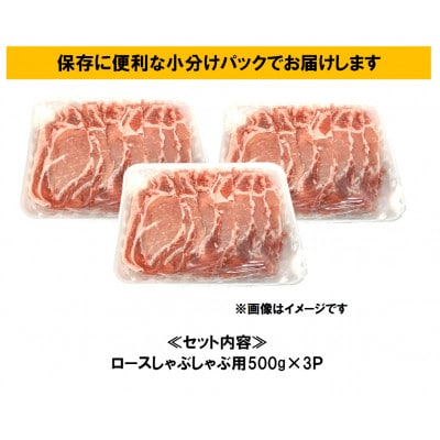 瀬戸豚ロースしゃぶしゃぶ用1.5kg