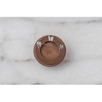 ペガサスブローチ&ペンダントトップ　ブラウン