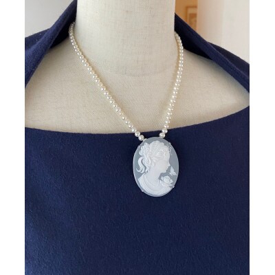 【GRAND CAMEO】バタフライ ブローチ&ペンダントトップ(大)