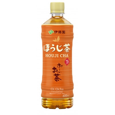 【毎月定期便】おーいお茶 ほうじ茶 600ml×24本全12回