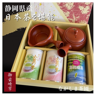 店長お薦めの静岡茶と急須湯冷ましセット