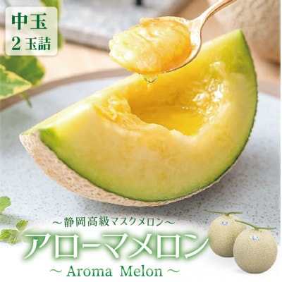 アローマメロン(白等級) 中玉 2玉詰