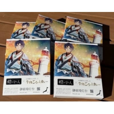 燈の守り人×お肉屋さんが作った牛肉ごろっとカレー　180g×5個